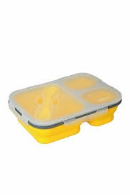 NURGAZ Katlanabilir Yemek Seti Sarı - NG189